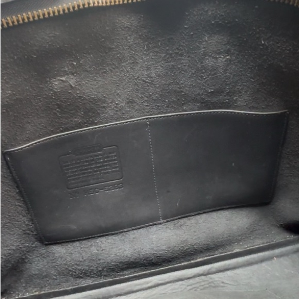 VINTAGE COACH BLACK LEATHER BRIEFCASE 5283 - Picture 14 of 14